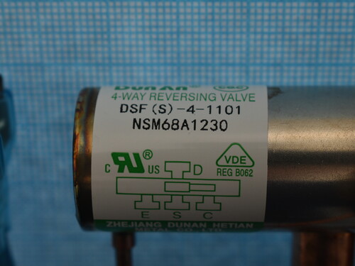 Купить 4-х ходовой сервисный клапан для кондиционера [DSF(S)-4-1101]  9011475. Характеристики, отзывы и цены в Донецке