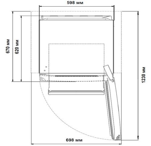 Купить Холодильник с морозильником   HotPoint HT 7201I DX O3 черный  5462821. Характеристики, отзывы и цены в Донецке