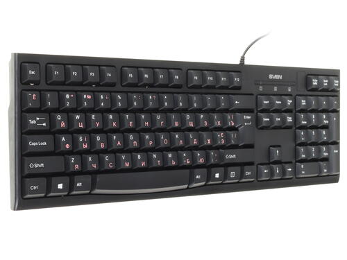 Купить Клавиатура  проводная SVEN KB-S300  1228800. Характеристики, отзывы и цены в Донецке
