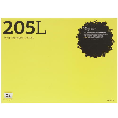 Купить Картридж лазерный T2 TC-S205L черный, с чипом  7939582. Характеристики, отзывы и цены в Донецке