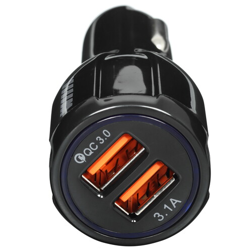 Купить Автомобильное ЗУ WIIIX UCC-2-38 черный  5485343. Характеристики, отзывы и цены в Донецке