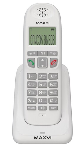 Купить Телефон беспроводной (DECT) Maxvi AM-01  9225226. Характеристики, отзывы и цены в Донецке