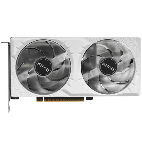 Купить Видеокарта KFA2 GeForce RTX 5060 CORE OC 2FAN LED White  5629290. Характеристики, отзывы и цены в Донецке