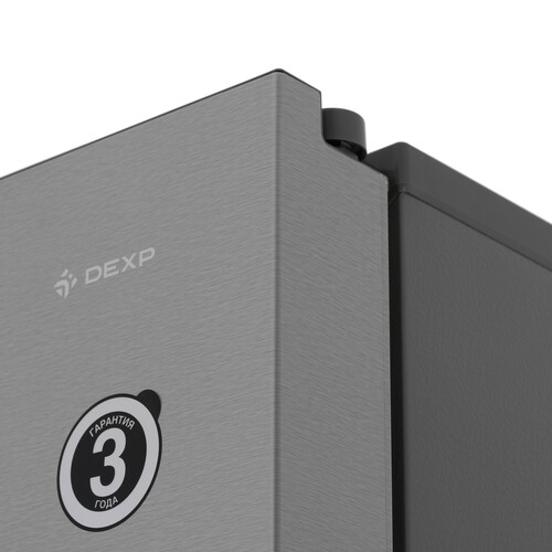 Купить Холодильник Side by Side   DEXP SBS4-51AKA серебристый  9087572. Характеристики, отзывы и цены в Донецке