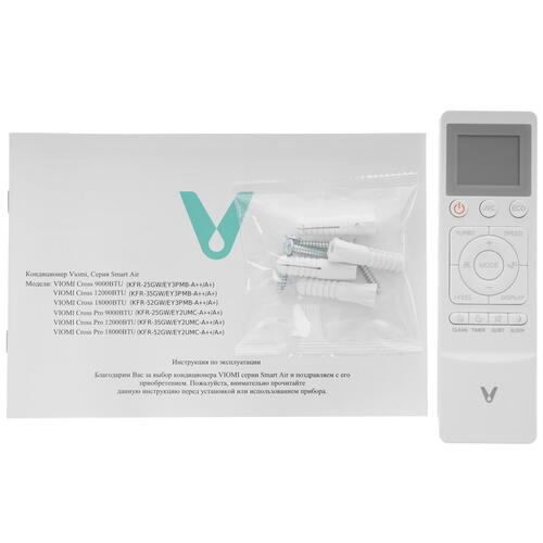 Купить Кондиционер настенный сплит-система Viomi KFR-35GW/EY3PMB белый  9986668. Характеристики, отзывы и цены в Донецке