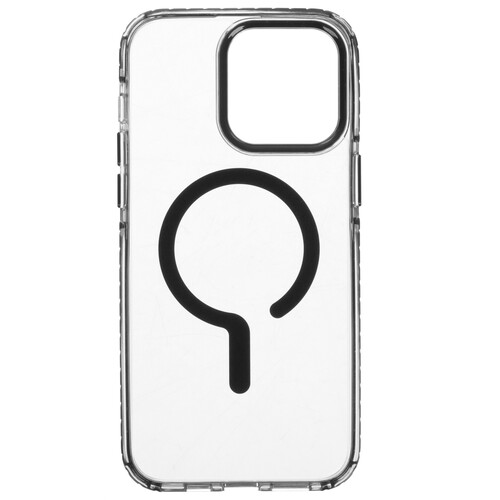 Купить Накладка  Aceline Costmo для Apple iPhone 15 Pro Max прозрачный/черный  9105978. Характеристики, отзывы и цены в Донецке