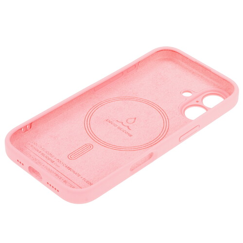 Купить Накладка  Ringke Silicone Magnetic для Apple iPhone 16 розовый  5619807. Характеристики, отзывы и цены в Донецке