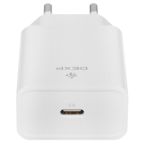 Купить Сетевое зарядное устройство DEXP IET25CD белый  9140164. Характеристики, отзывы и цены в Донецке