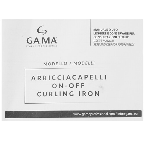 Купить Щипцы для завивки волос GA.MA RGSTD-N 25 (ON-OFF DUAL PLATES)  9269192. Характеристики, отзывы и цены в Донецке