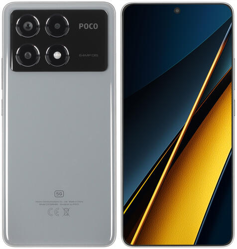 Купить 6.67" Смартфон POCO X6 Pro 512 ГБ серый  5442353. Характеристики, отзывы и цены в Донецке