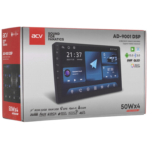 Купить Автопроигрыватель ACV AD-9001 DSP  5608991. Характеристики, отзывы и цены в Донецке