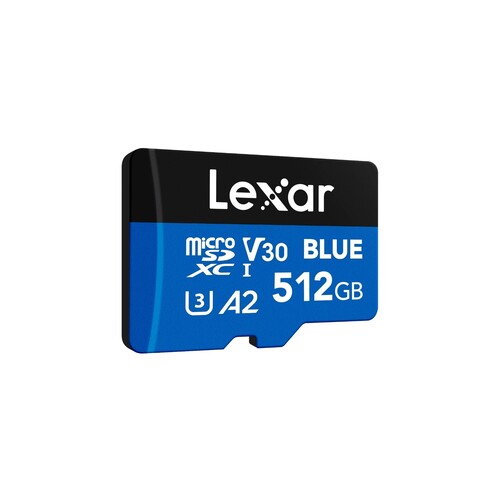 Купить Карта памяти Lexar Blue microSDXC 512 ГБ  5641136. Характеристики, отзывы и цены в Донецке