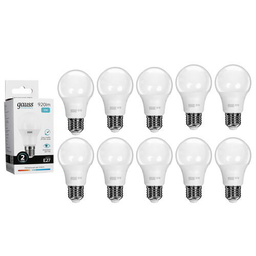 Купить Комплект светодиодных ламп Gauss Elementary 23220  5613111. Характеристики, отзывы и цены в Донецке