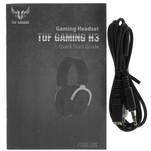 Купить Проводные наушники ASUS TUF Gaming H3 серый 2019  1608681. Характеристики, отзывы и цены в Донецке