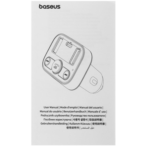 Купить FM-трансмиттер Baseus S-09 Lite Series  5474676. Характеристики, отзывы и цены в Донецке