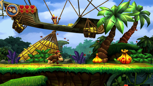 Купить Игра Donkey Kong Country Returns HD (Switch)  5611361. Характеристики, отзывы и цены в Донецке