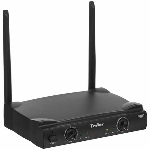 Купить Микрофонный комплект Tesler WMS-320 черный  4870597. Характеристики, отзывы и цены в Донецке