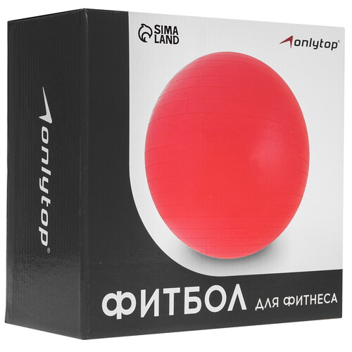 Купить Фитбол ONLYTOP черный  9138213. Характеристики, отзывы и цены в Донецке