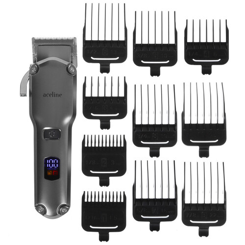 Купить Машинка для стрижки Aceline HС-676 серый/черный  5611191. Характеристики, отзывы и цены в Донецке