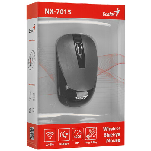 Купить Мышь беспроводная Genius NX-7015  9140272. Характеристики, отзывы и цены в Донецке