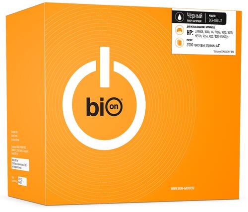 Купить Картридж лазерный Bion BCR-Q2612A черный  9910408. Характеристики, отзывы и цены в Донецке