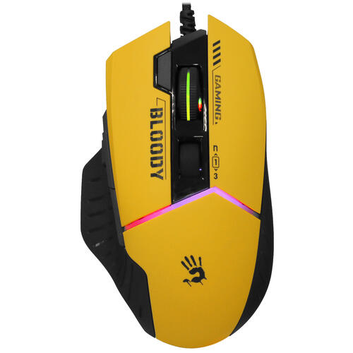 Купить Мышь проводная A4Tech Bloody W95 Max Sports [W95 MAX SPORTS LIME] желтый  5423060. Характеристики, отзывы и цены в Донецке