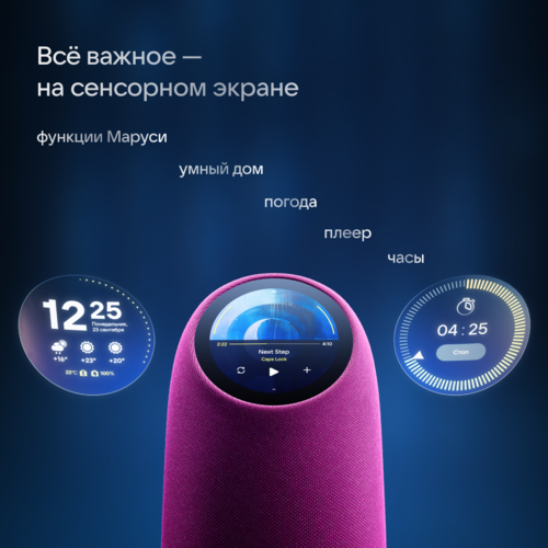 Купить Умная колонка VK Капсула Про розовый  5496554. Характеристики, отзывы и цены в Донецке