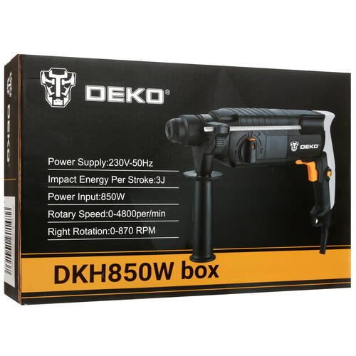 Купить Перфоратор DEKO DKH850W  5347589. Характеристики, отзывы и цены в Донецке