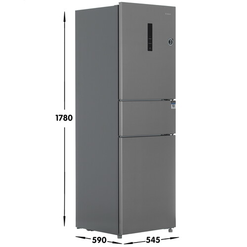 Купить Холодильник многодверный   DEXP B4-28AMA серебристый  9094975. Характеристики, отзывы и цены в Донецке