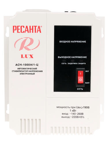 Купить Стабилизатор напряжения Ресанта АСН-1000Н/1-Ц  7901463. Характеристики, отзывы и цены в Донецке