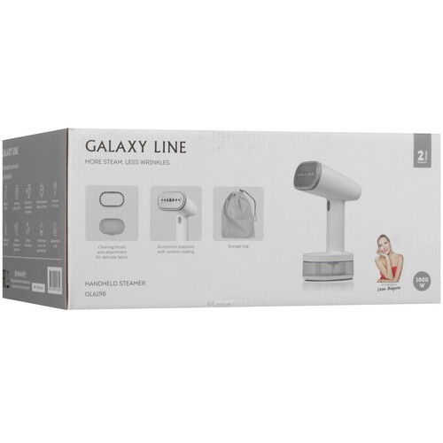 Купить Отпариватель GALAXY LINE GL6198 белый  5369502. Характеристики, отзывы и цены в Донецке