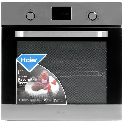 Купить Электрический духовой шкаф Haier HOX-P11HFX серебристый  1277636. Характеристики, отзывы и цены в Донецке