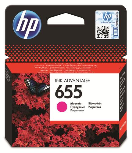 Купить Картридж HP 655 (CZ111AE) пурпурный  0154942. Характеристики, отзывы и цены в Донецке