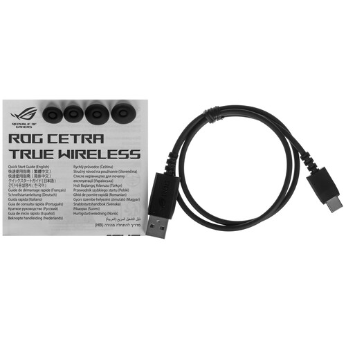 Купить Наушники TWS ASUS ROG Cetra True Wireless черный 2022  5443553. Характеристики, отзывы и цены в Донецке