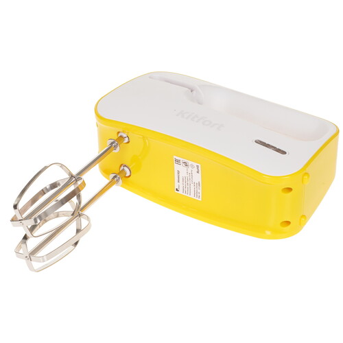 Купить Миксер Kitfort КТ-3418-3 желтый  9228703. Характеристики, отзывы и цены в Донецке