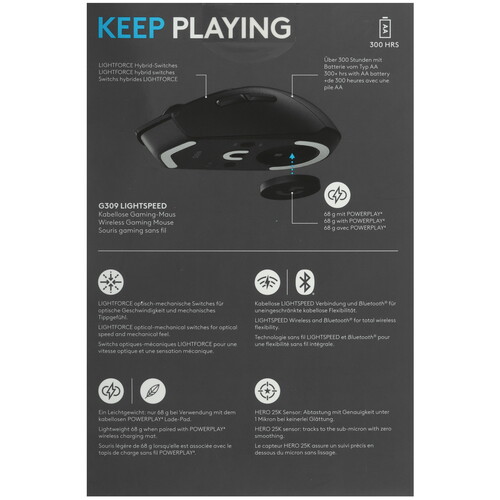 Купить Мышь беспроводная Logitech G309 LIGHTSPEED  9180188. Характеристики, отзывы и цены в Донецке