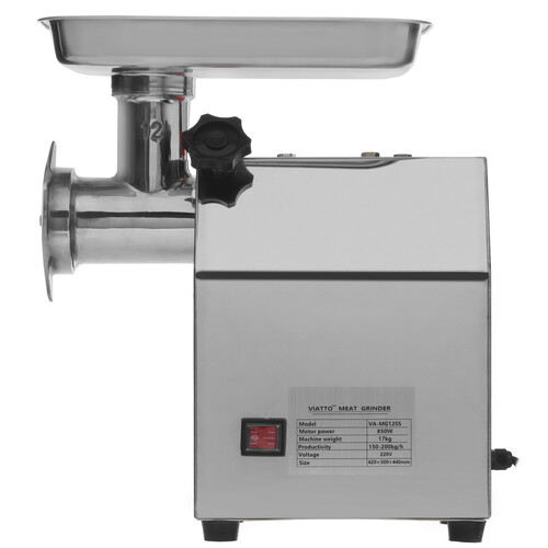 Купить Мясорубка электрическая Viatto VA‑MG12SS серый  9909632. Характеристики, отзывы и цены в Донецке