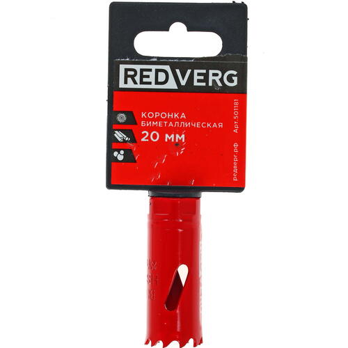 Купить Коронка RedVerg 501181  8106625. Характеристики, отзывы и цены в Донецке