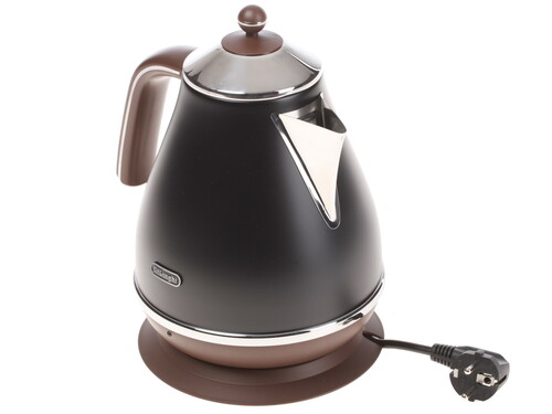 Купить Электрочайник DeLonghi KBOV 2001.BK черный  1001077. Характеристики, отзывы и цены в Донецке