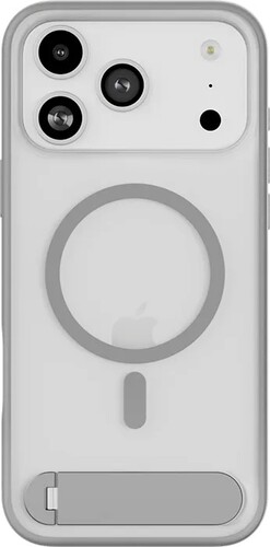 Купить Накладка  uBear Stand 360 Mag Case для Apple iPhone 17 Pro серый/прозрачный  5639948. Характеристики, отзывы и цены в Донецке