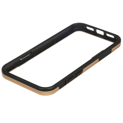 Купить Бампер  DEPPA Soft Bumper для Apple iPhone 12/ 12 Pro золотистый/черный  4761108. Характеристики, отзывы и цены в Донецке
