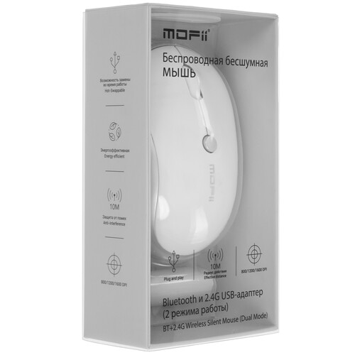 Купить Мышь беспроводная MOFii M5DM  9241066. Характеристики, отзывы и цены в Донецке