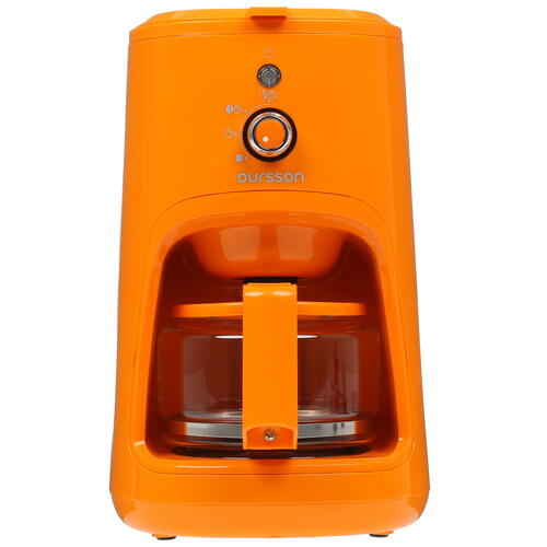 Купить Кофеварка капельная Oursson CM0400G/OR оранжевый  8116861. Характеристики, отзывы и цены в Донецке
