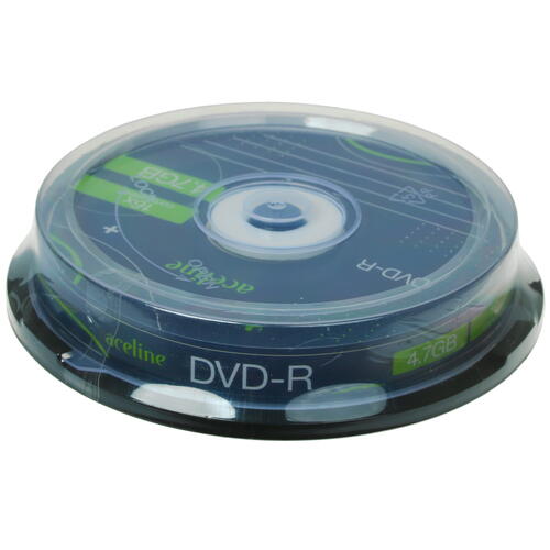 Купить DVD-диск Aceline DVD-R, 4.7 ГБ, Cake Box, 16x, 10 шт  4763493. Характеристики, отзывы и цены в Донецке