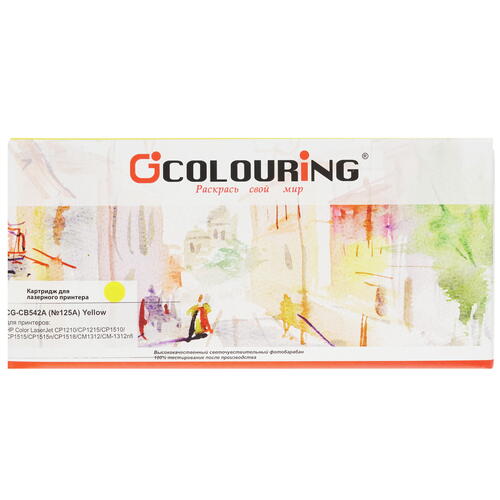 Купить Картридж лазерный Colouring CG-CB542A/716 желтый  1377662. Характеристики, отзывы и цены в Донецке