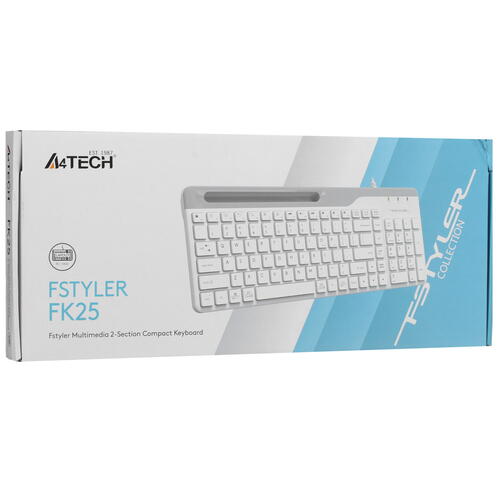 Купить Клавиатура  проводная A4Tech Fstyler FK25  4888861. Характеристики, отзывы и цены в Донецке