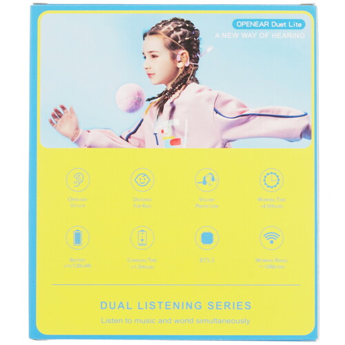 Купить Беспроводные наушники ZDK Openear Duet Lite розовый 2023  9148428. Характеристики, отзывы и цены в Донецке