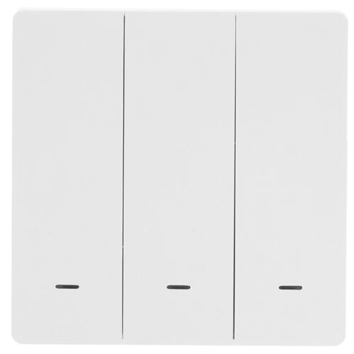 Купить Выключатель MOES Bluetooth 3-Gang Wireless Switch  9079611. Характеристики, отзывы и цены в Донецке