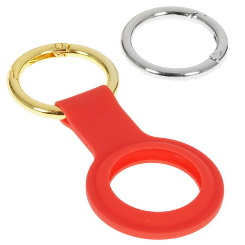 Купить Чехол VLP Silicone Case для Apple AirTag красный  4823536. Характеристики, отзывы и цены в Донецке