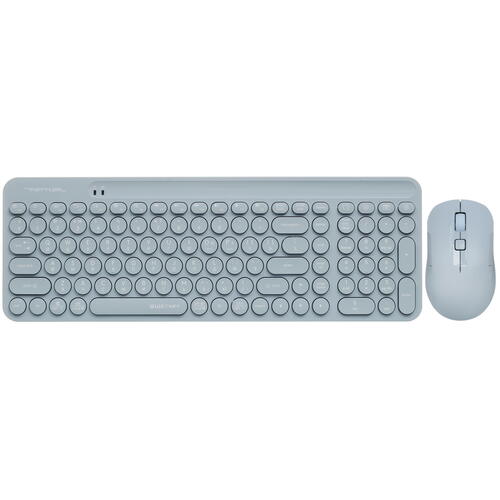 Купить Клавиатура+мышь беспроводная   A4Tech Fstyler FG3300 Air синий  5441316. Характеристики, отзывы и цены в Донецке